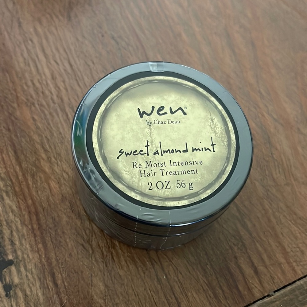 NEW/SEALED WEN BY CHAZ DEAN SWEET ALMOND MINT RE MOIST INTENSIVE HAIR TREATMENT